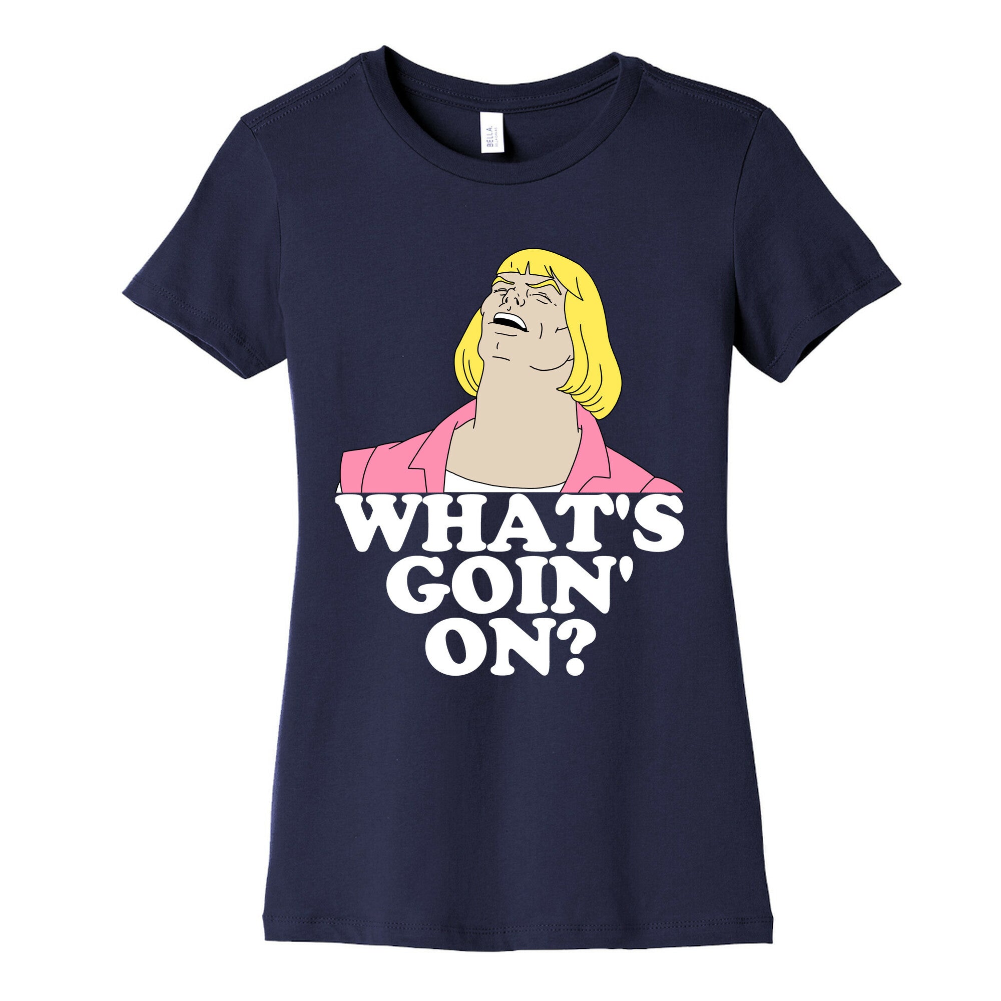 What's Goin' On? Couples Shirt Women's Cotton Tee